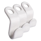 otylzto 50PCS(or100) Hanger Hooks for Plastic Clips Clothes Space Saving Hangers for Clothes Closet Hangers Space Saver