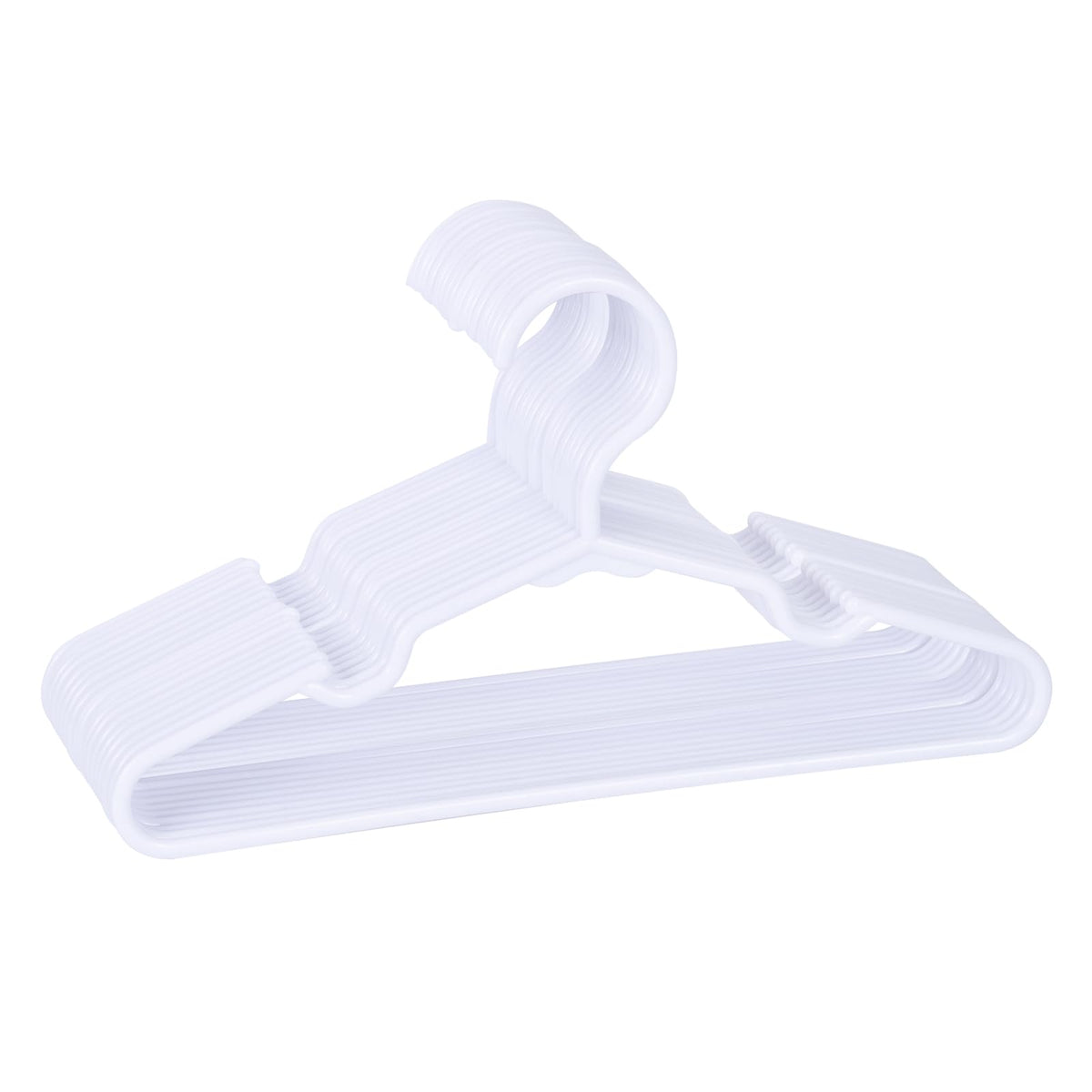 100 Pack White Kids Hangers 11.6 Inch-Baby Clothes Hangers or Toddler&Child