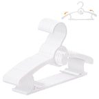 50 Pack Baby Hangers 11"-14" Adjustable Kids Hangers Multicolor