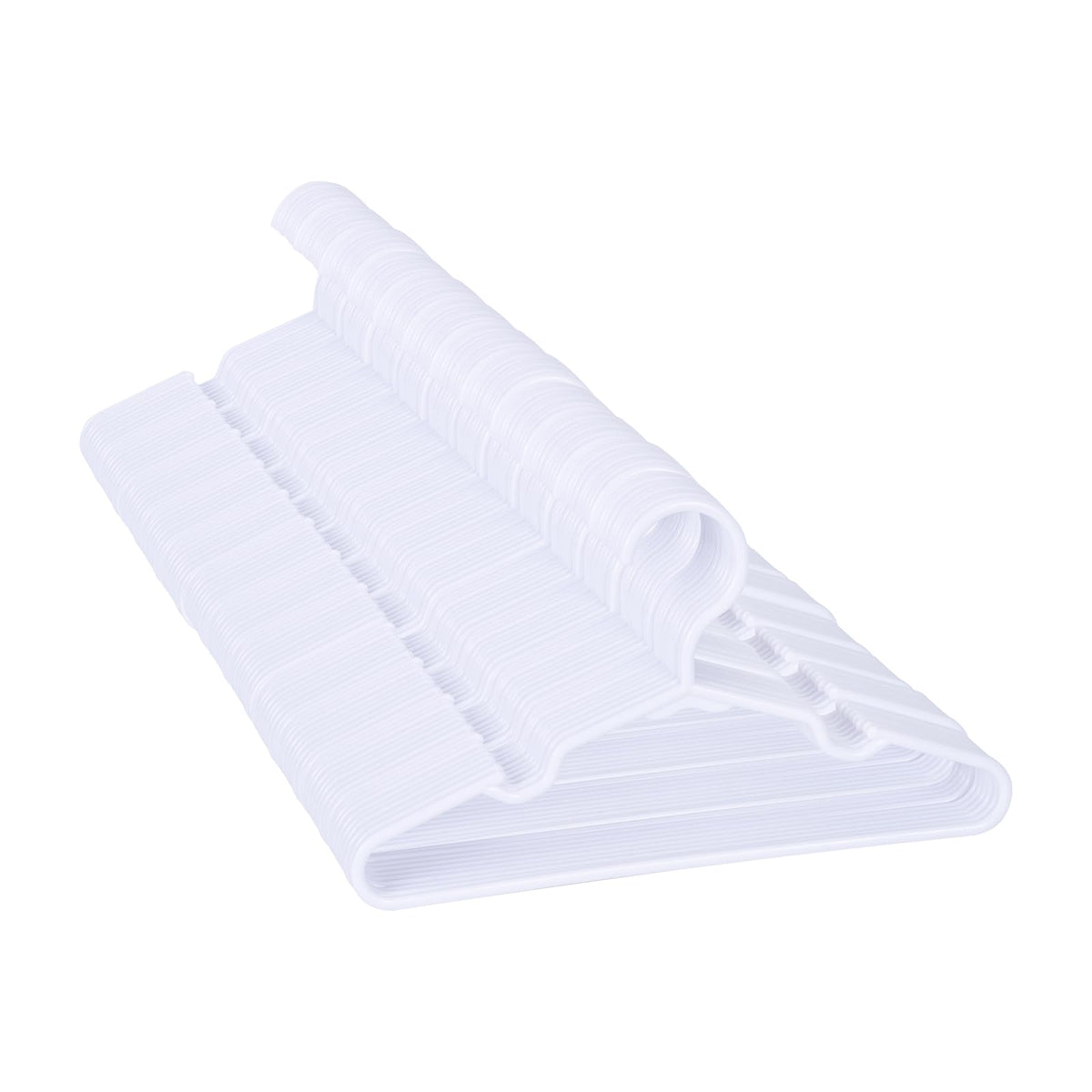 100 Pack White Kids Hangers 11.6 Inch-Baby Clothes Hangers or Toddler&Child