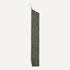 Amazon Basics 5 Tier Over the Door Hanging Shoe Organizer, Large Capacity, Space Saving, 6.4 x 54.5 x 14.9 in, Dark Grey