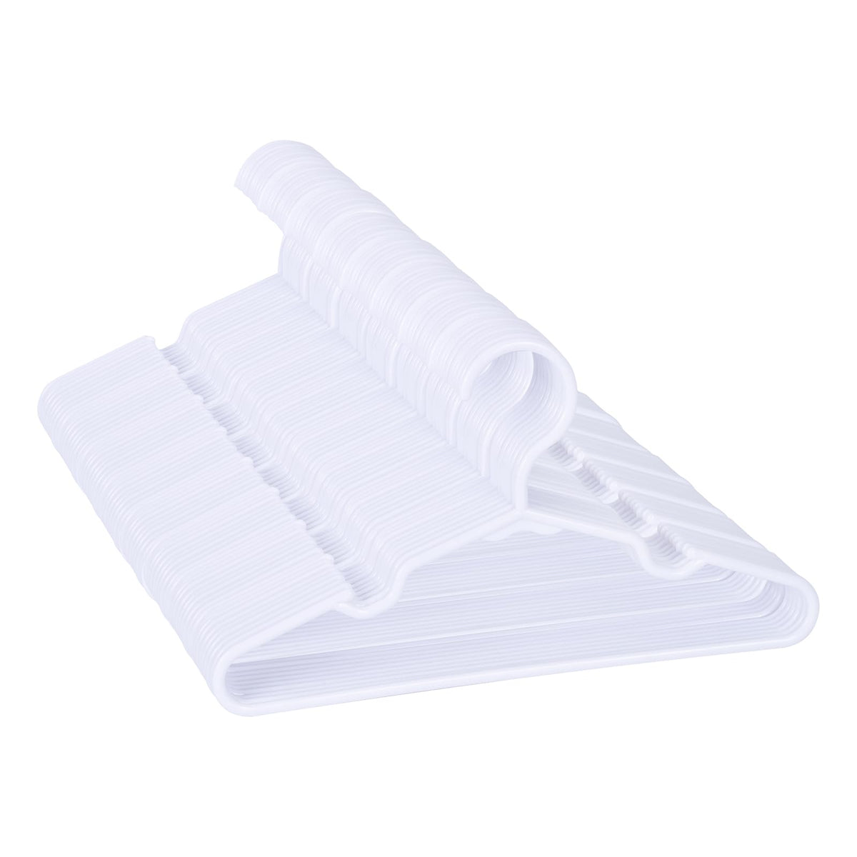 100 Pack White Kids Hangers 11.6 Inch-Baby Clothes Hangers or Toddler&Child