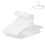 50 Pack Baby Hangers 11"-14" Adjustable Kids Hangers Multicolor