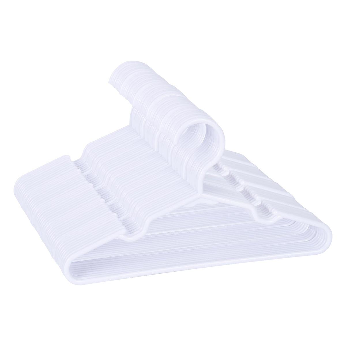 100 Pack White Kids Hangers 11.6 Inch-Baby Clothes Hangers or Toddler&Child