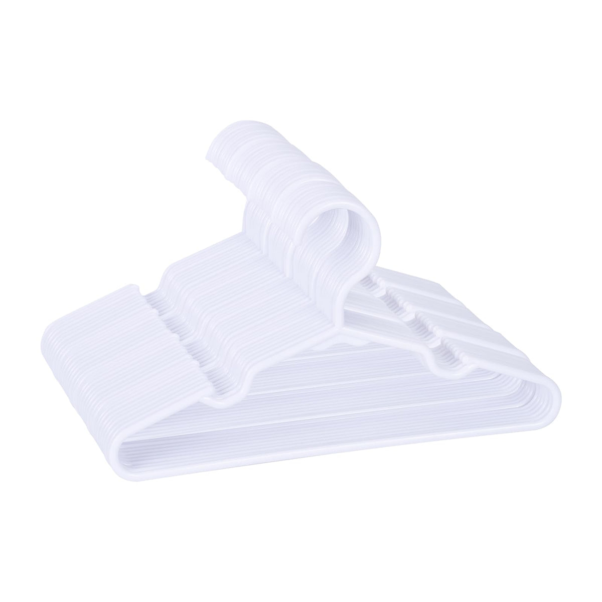 100 Pack White Kids Hangers 11.6 Inch-Baby Clothes Hangers or Toddler&Child