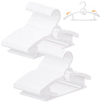 50 Pack Baby Hangers 11"-14" Adjustable Kids Hangers Multicolor