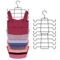 ZEDODIER 2 Pack Tank Top Hanger, Bra Organizer for Closet, Space Saving