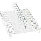 Pants Hangers with Clips, Skirt Hangers, 10 Pack, Black