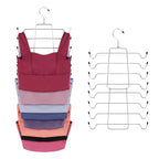 ZEDODIER 2 Pack Tank Top Hanger, Bra Organizer for Closet, Space Saving