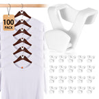 HOUSE DAY Space Saving Hanger Hooks 60 Pack, Clothes Hanger Connector Hooks