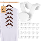 HOUSE DAY Space Saving Hanger Hooks 60 Pack, Clothes Hanger Connector Hooks