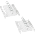 Pants Hangers with Clips, Skirt Hangers, 10 Pack, Black