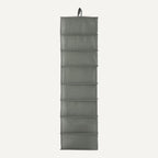 Amazon Basics 8-Tier Hanging Closet Shelf Shoe Organizer, Space Saving Storage, Foldable, 11.5 x 41 x 5.5 in, Dark Grey