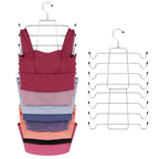 ZEDODIER 2 Pack Tank Top Hanger, Bra Organizer for Closet, Space Saving