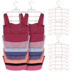 ZEDODIER 2 Pack Tank Top Hanger, Bra Organizer for Closet, Space Saving