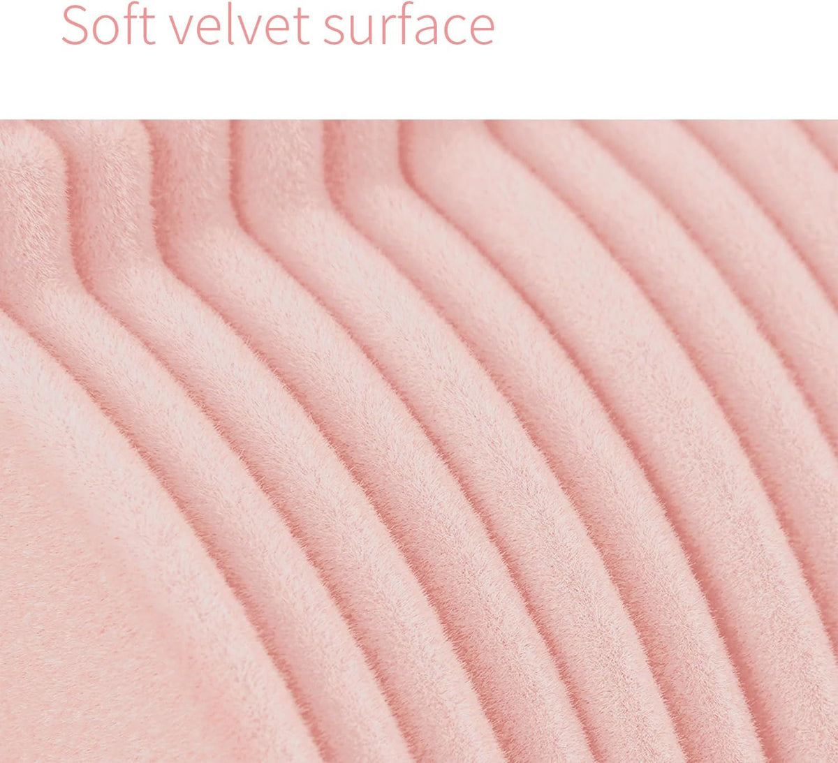 ManGotree 11" Baby Velvet Hangers Non-Slip Kids Hangers 15 Pack Light Pink