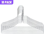 Mr. Pen- Metal Wire Hangers, 10 Pack, Silver