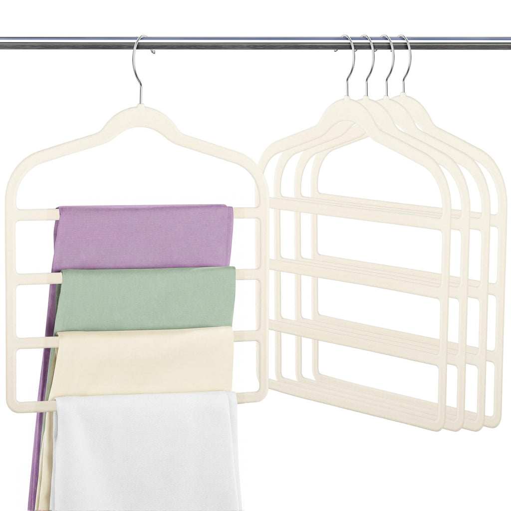 Velvet Pant Clothes Hanger Space Saving Non Slip Hanger Jean Slack Hangers