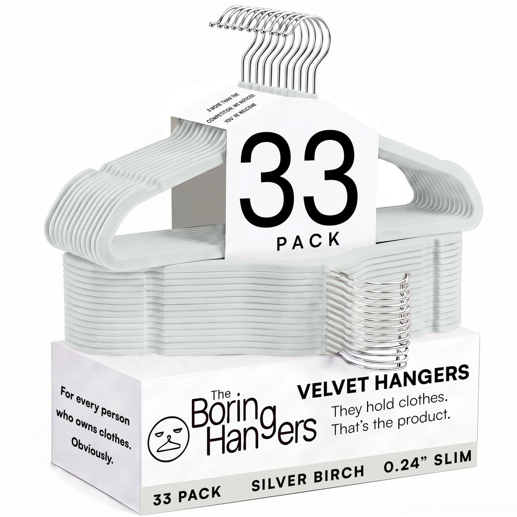 66 Pack Black Velvet Hangers Non Slip, Felt Hangers