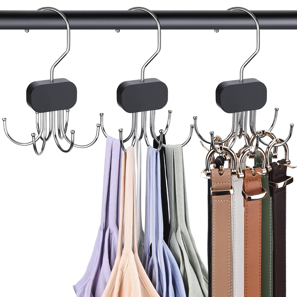 3 Pack Tank Top Hangers, Premium Bra Hanger for Closet Organizer