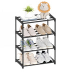 Autonomier 3 Tier Extra Small Shoe Rack (16.3" Wide), Lightweight Shelf