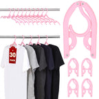 20 Pcs Travel Hangers, Cruise Ship Essentials Foldable Hangers Plastic Travel Essentials, Portable Cruises Must Haves 2026 for Skirt, Suitcase, RV Camping Airplane Europe Vacation Essential, Black