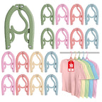 15 Pcs Foldable Travel Hangers Cruise Ship Essentials 2026 Phone Size Black