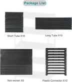 Autonomier 5-Tier Extra Small Shoe Rack (16.3" Wide), Narrow Space-Saving