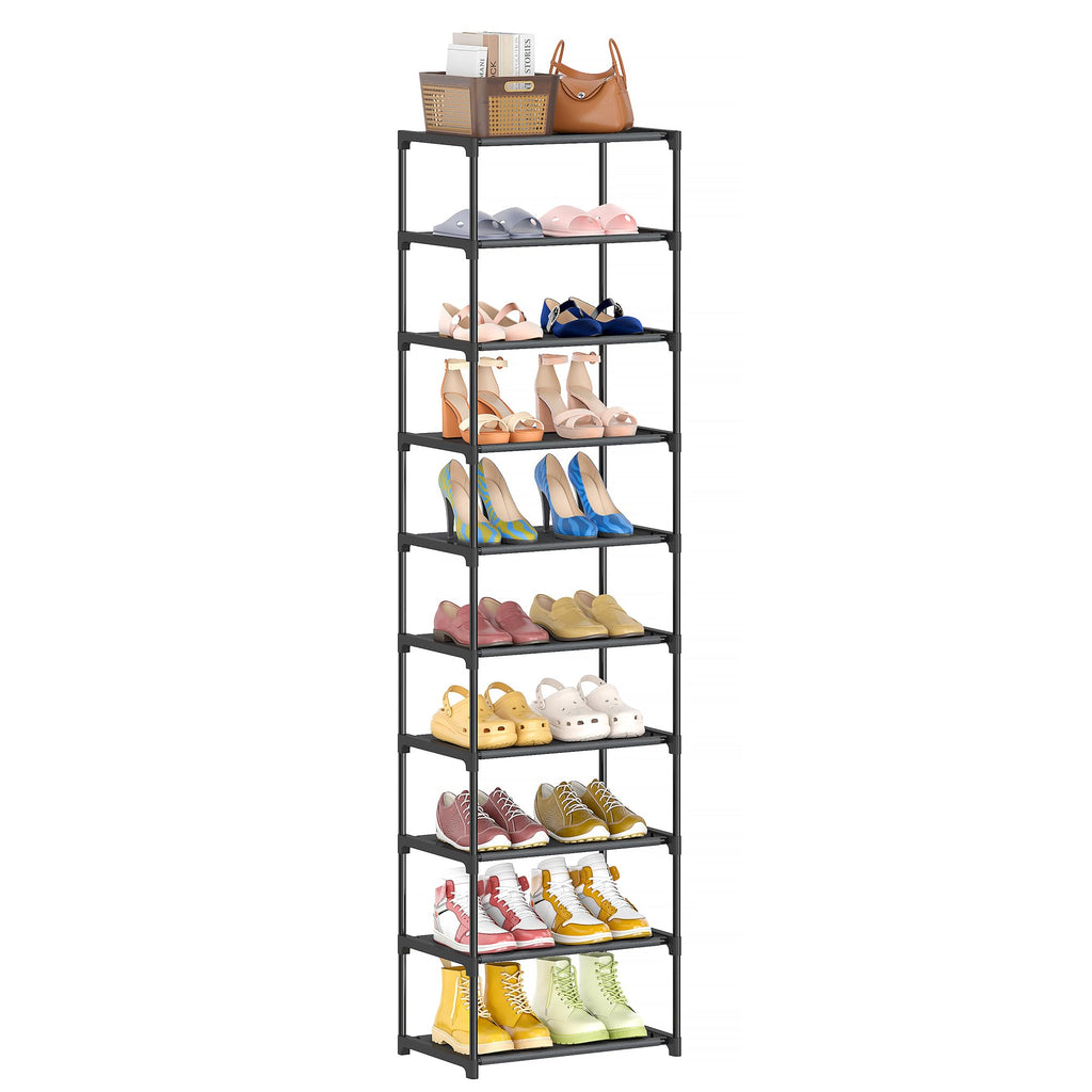 Autonomier 5-Tier Extra Small Shoe Rack (16.3" Wide), Narrow Space-Saving