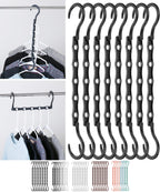 Mr. Pen- Space Saving Hangers, 8 pcs, 360° Rotating Hooks