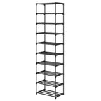 Autonomier 3 Tier Extra Small Shoe Rack (16.3" Wide), Lightweight Shelf