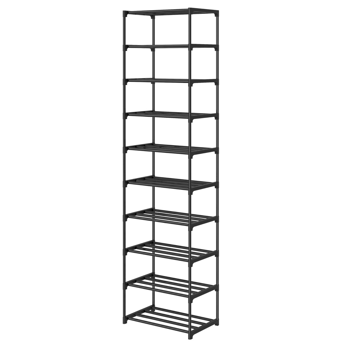 Autonomier 3 Tier Extra Small Shoe Rack (16.3" Wide), Lightweight Shelf