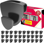 Space Saving Hanger Hooks 30Pcs, Upgrade Heavy Duty Hangers Connector Hooks