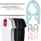 20 Pcs Travel Hangers, Cruise Ship Essentials Foldable Hangers Plastic Travel Essentials, Portable Cruises Must Haves 2026 for Skirt, Suitcase, RV Camping Airplane Europe Vacation Essential, Black