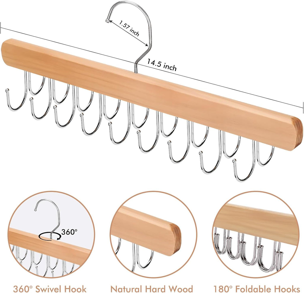 NECAMOCU 2 Pack Bra Hanger for Closet Organizer, Premium Tank Top Hangers