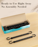 Space Saving Hangers for 48 Clothes, Reinforced Collapsible Hangers