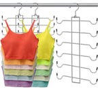 Metal Tank Top Hanger 2 Pack, 360° Swivel Closet Organizers and Storage