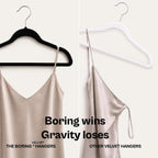 66 Pack Black Velvet Hangers Non Slip, Felt Hangers