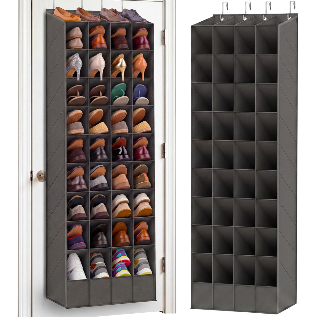 Ofiray-home Over the Door Shoe Organizer, 30-40 Pairs