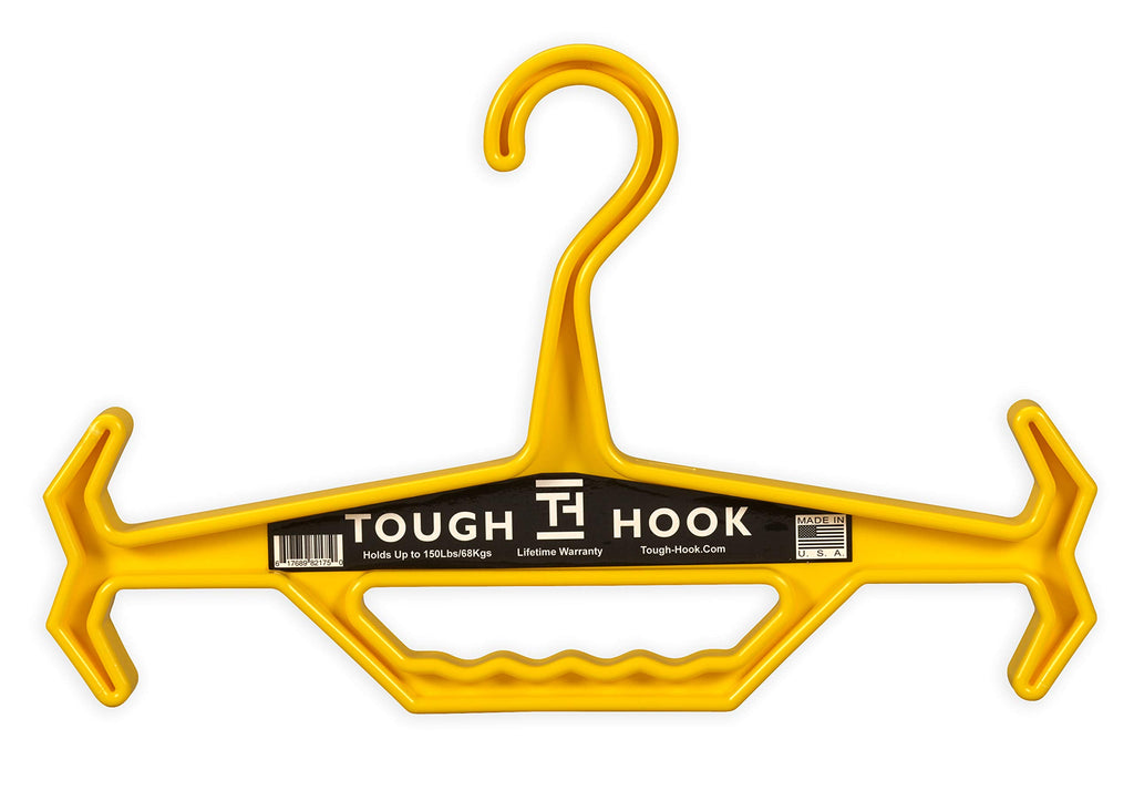 Tough Hook Multipurpose Heavy Duty Hanger, USA Made, Tactical Gear, 1 Black