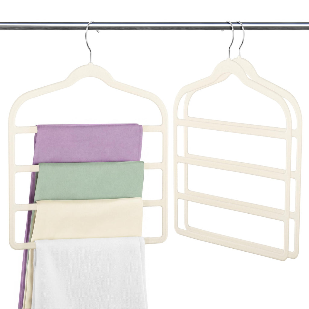 Velvet Pant Clothes Hanger Space Saving Non Slip Hanger Jean Slack Hangers