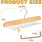 Tank Top Hanger for Closet Organizer, 20 Large Capacity Premium Bra Hanger