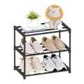 Autonomier 3 Tier Extra Small Shoe Rack (16.3" Wide), Lightweight Shelf