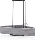 EASTTOWEST Hanger Organizer Stacker for Closet Laundry Room,Holds up 110 Wire Hanger,Black Carbon Steel Clothes Hanger Storage Rack Holder for Adult or Child