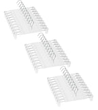 Pants Hangers with Clips, Skirt Hangers, 10 Pack, Black