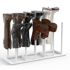 HzTinT Boot Rack for Tall Boots, 19.5" Boot Organizer Holds 6 Pairs, Black