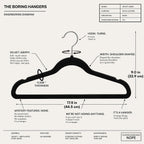 66 Pack Black Velvet Hangers Non Slip, Felt Hangers