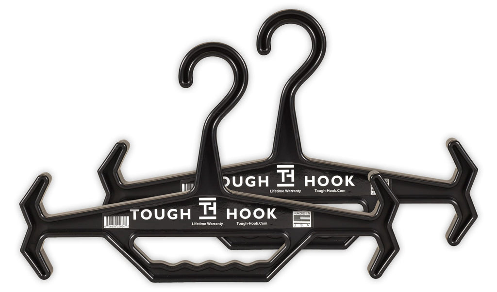 Tough Hook Multipurpose Heavy Duty Hanger, USA Made, Tactical Gear, 1 Black
