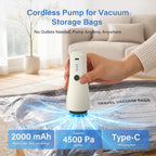 Vacuum Storage Bags with Pump,Space Saver,Cordless,16-Pack