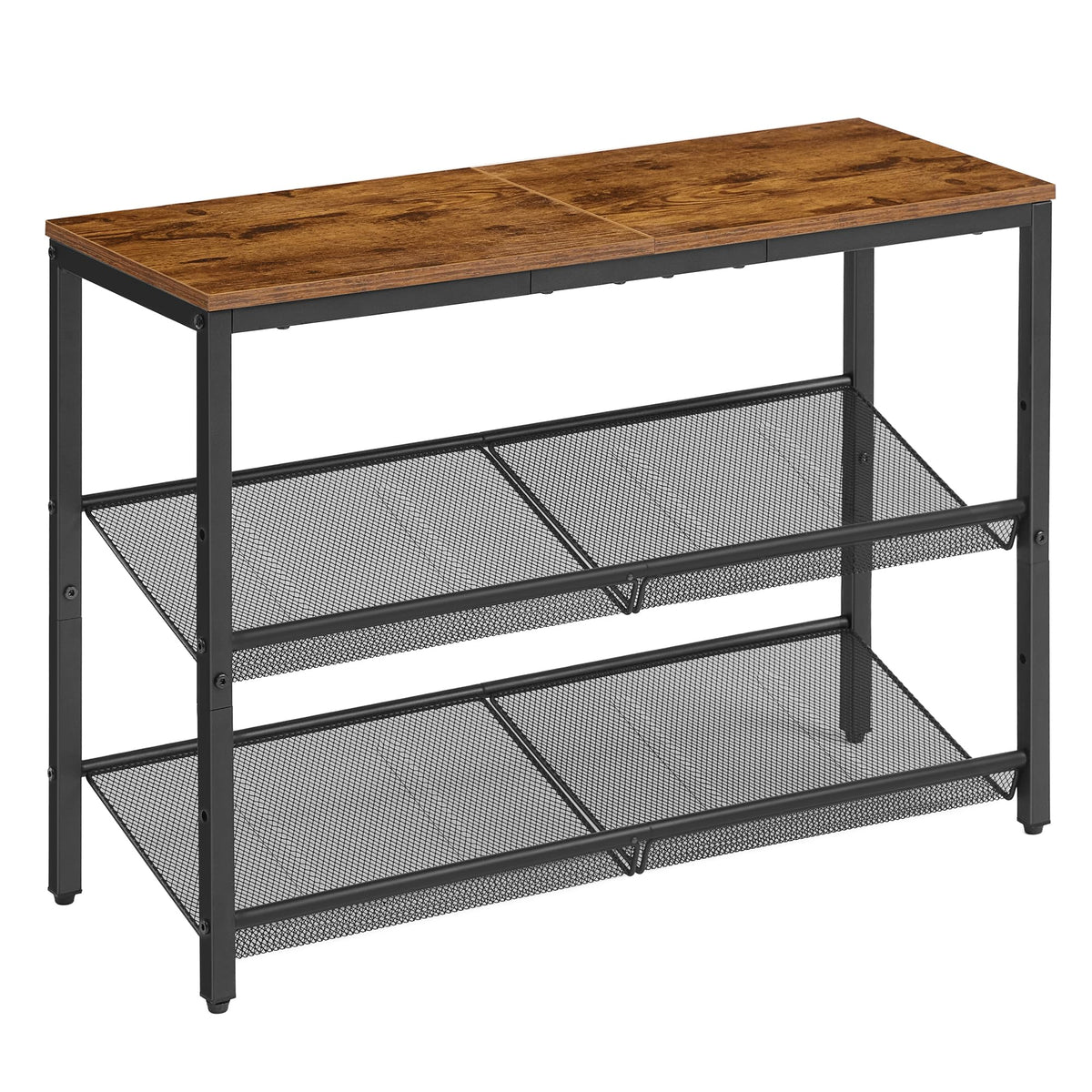 VASAGLE 4-Tier Shoe Rack, Adjustable, Freestanding